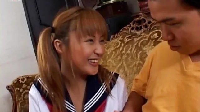 Yui Natsumi cumshot in school uniform
