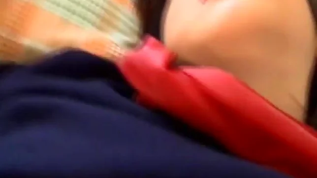 Kaori cum on tit in school uniform 2