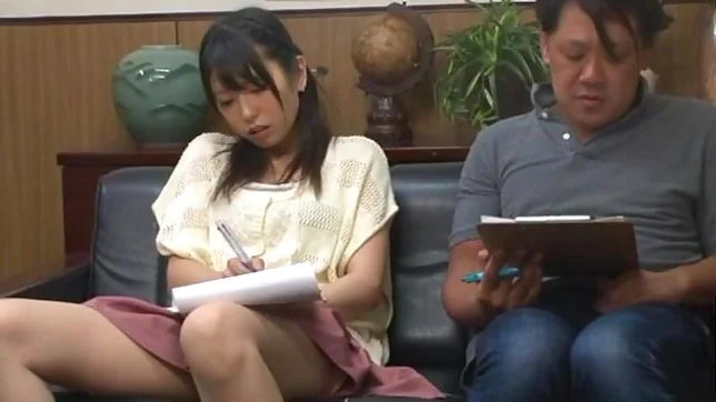 Teen spreads her legs to invite his dick up her skirt 2