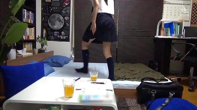 Lucky studs enjoys a Japanese schoolgirl 2