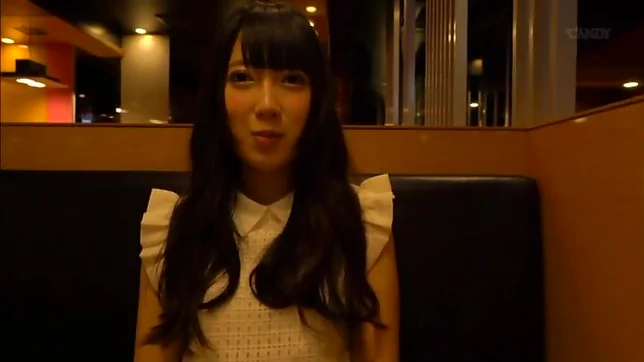 Beautiful Nanase Miku seductively teases before the cameras