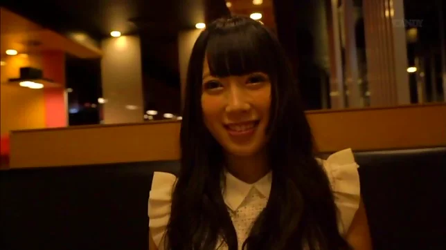 Beautiful Nanase Miku seductively teases before the cameras