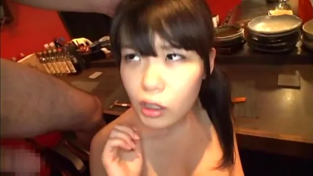 Japanese AV Model is a nice teen getting a hardcore fuck 3