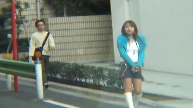 Miyo Kasuge Naughty Asian babe Sucks Cock In A Car