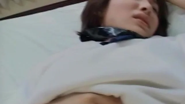 folded Schoolgirl Akane Yoshizawa Rides His Dick