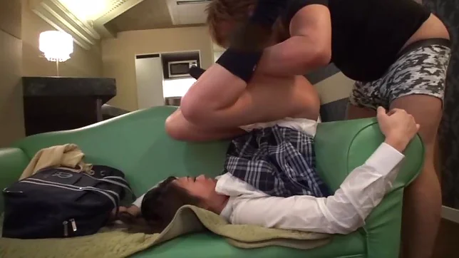 Sweet Asian teen with nice ass performs amazing cock sucking 3