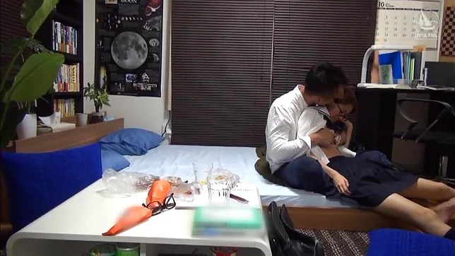 Lucky studs enjoys a Japanese schoolgirl 3