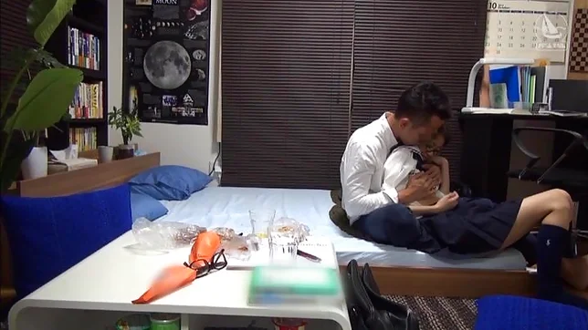 Lucky studs enjoys a Japanese schoolgirl 3