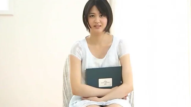 Erina Nagasawa gently removing her clothes