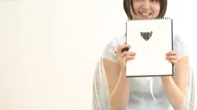 Erina Nagasawa gently removing her clothes