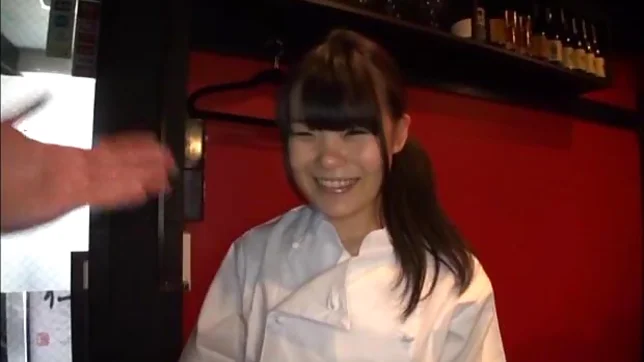 Japanese AV Model is a nice teen getting a hardcore fuck 4