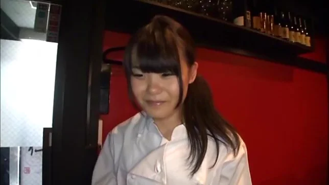 Japanese AV Model is a nice teen getting a hardcore fuck 4