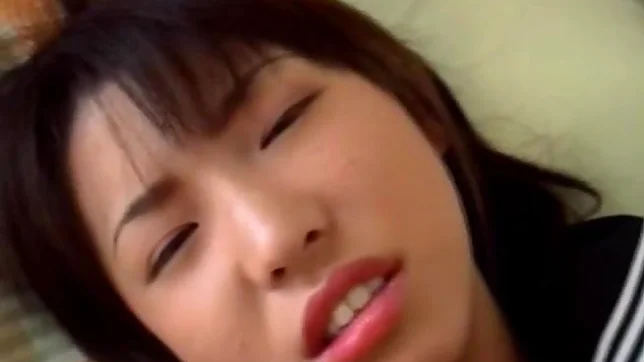 Kaori cum on tit in school uniform 4