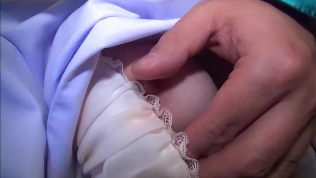 Sex in the toilet for young Japanese in sexy unifrom 3