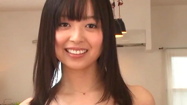 Playful Japanese teenie Mako Mizuhara strips and gets teased with a toy 2