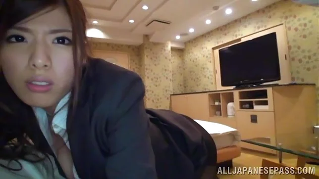 Hot office babe Kokoa Kanda gets her pussy drilled from behind 6