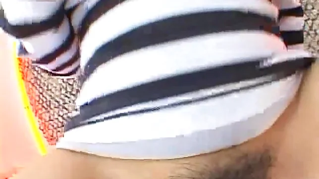 Japanese Model Massages Big Tits While Dildo Fucking 3