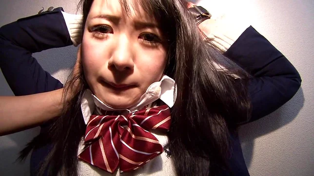 Ravishing threesome sex with a young schoolgirl, Hitomi Fujiwara 6