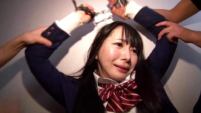 Ravishing threesome sex with a young schoolgirl, Hitomi Fujiwara 6