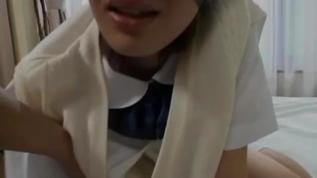 folded Schoolgirl Akane Yoshizawa Rides His Dick 2