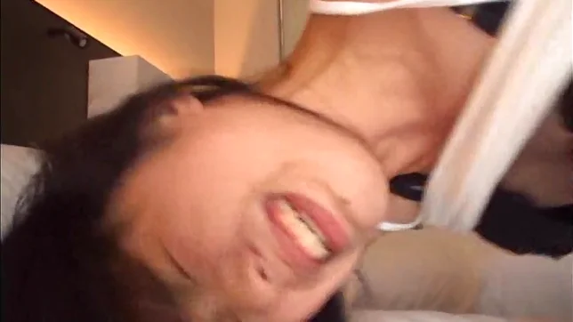 Very beautiful long-haired amateur model enjoys rear bang 3