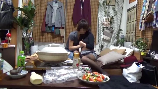 Erotic honey in awesome amateur pussy pounding 7