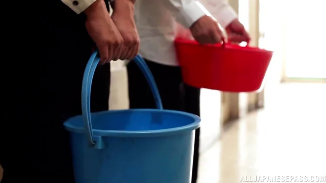 Two Students Get Sucked And Fucked By Teacher Sae Aihara 4