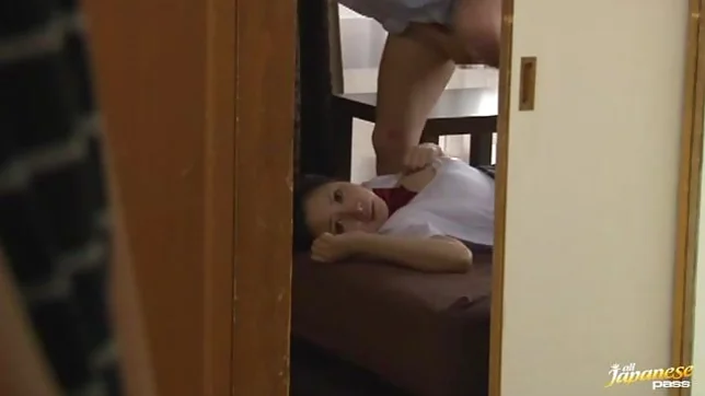 Sexy Schoolgirl Uses Her Whole Body To Get Him Cumming 2