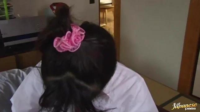 Sexy Schoolgirl Uses Her Whole Body To Get Him Cumming 2