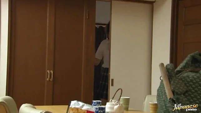 Sexy Schoolgirl Uses Her Whole Body To Get Him Cumming 2