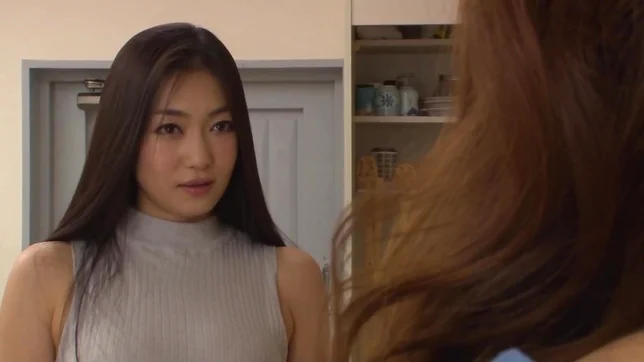 Sugary lesbian gals Aya Kisaki, and Ryuu Enami, lick pink pussies 3