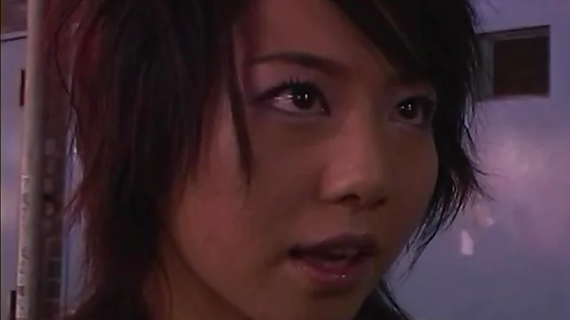 Japanese AV model gives a hot blowjob 4