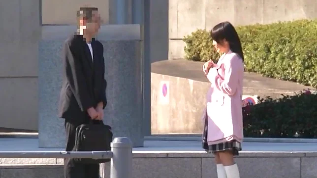 Kinky Japanese teen Nana Nanaumi has sex with a mature guy 2