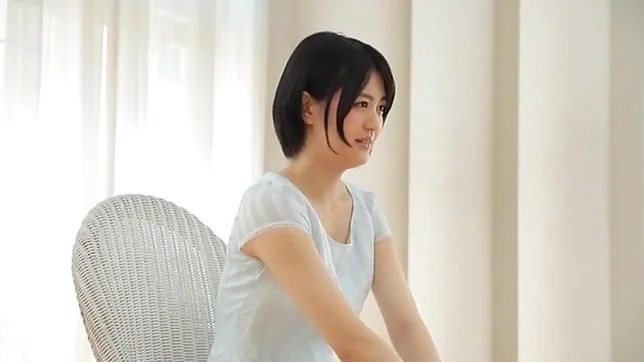 Erina Nagasawa gently removing her clothes 2