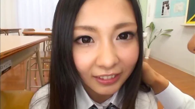 busty asian barbie Aisa banged in an empty class 4