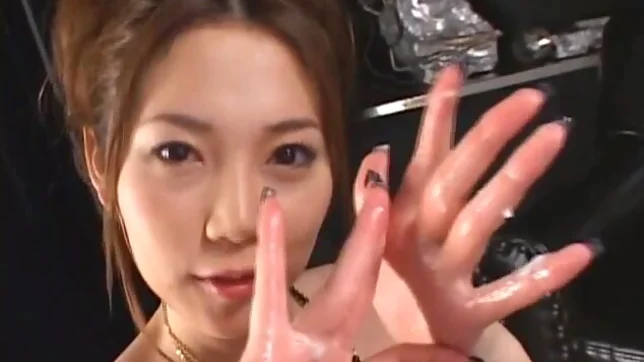 Asami Ogawa Pretty Asian chick in sexy costume likes games 13