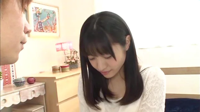 Talented Japanese teen Moka Sakaue pleases her boyfriend 6