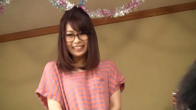 Rina Yoshiguchi, Asian hottie in glasses fucked in cosplay sex 2