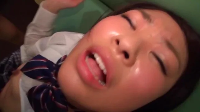 Sweet Asian teen with nice ass performs amazing cock sucking 5