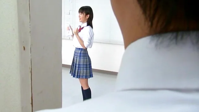 Nana Nanaumi Asian schoolgirl sucks cock and fucks with her teacher 5