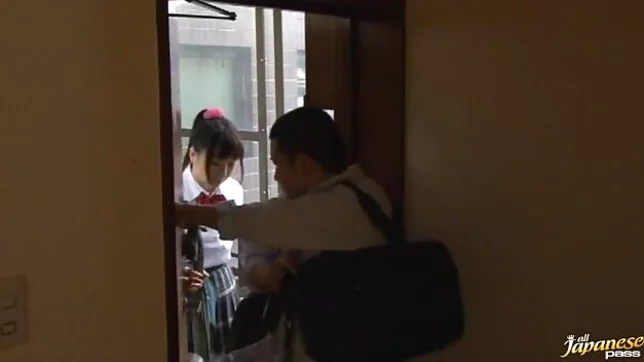 Sexy Schoolgirl Uses Her Whole Body To Get Him Cumming 4