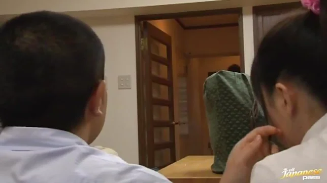 Sexy Schoolgirl Uses Her Whole Body To Get Him Cumming 4