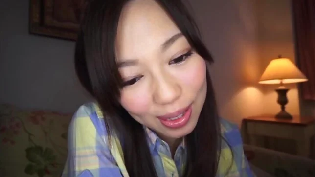 Lustful Japanese amateur Miki Yoshimura sucks and rides rod 4