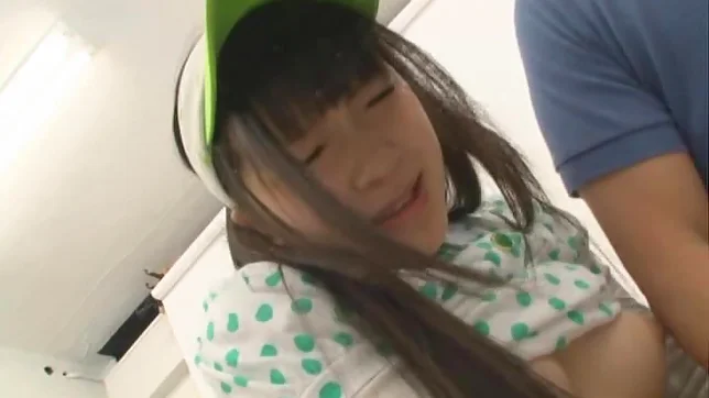 Green Golf Outfit Gets This Cute Teen A Lucky Fucking 5