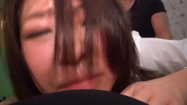 Sweet Asian teen with nice ass performs amazing cock sucking 6