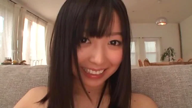 Playful Japanese teenie Mako Mizuhara strips and gets teased with a toy 4