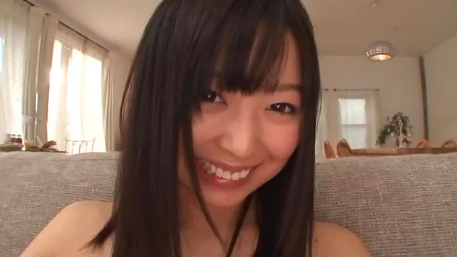 Playful Japanese teenie Mako Mizuhara strips and gets teased with a toy 4