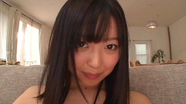 Playful Japanese teenie Mako Mizuhara strips and gets teased with a toy 4