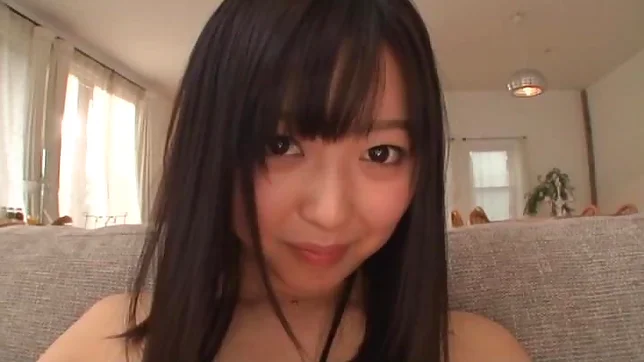 Playful Japanese teenie Mako Mizuhara strips and gets teased with a toy 4