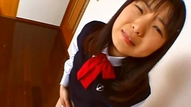 Anna Kuramoto schoolgirl blowjob